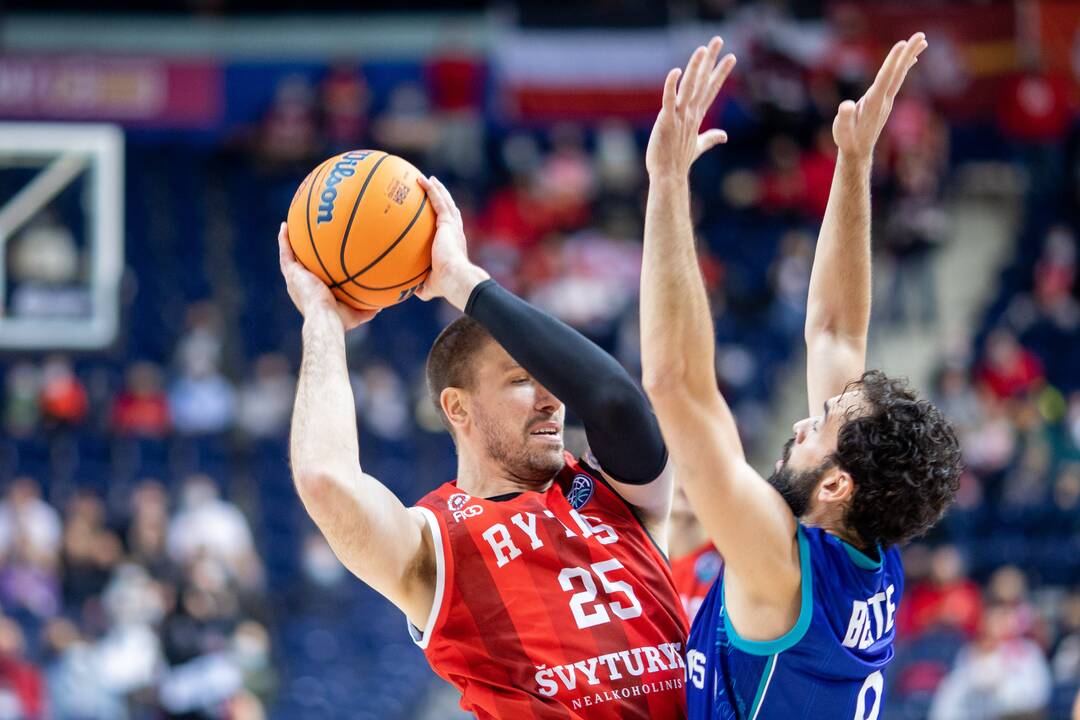 FIBA Čempionų lyga: „Rytas“ – Burgoso „CB Miraflores“ 87:69