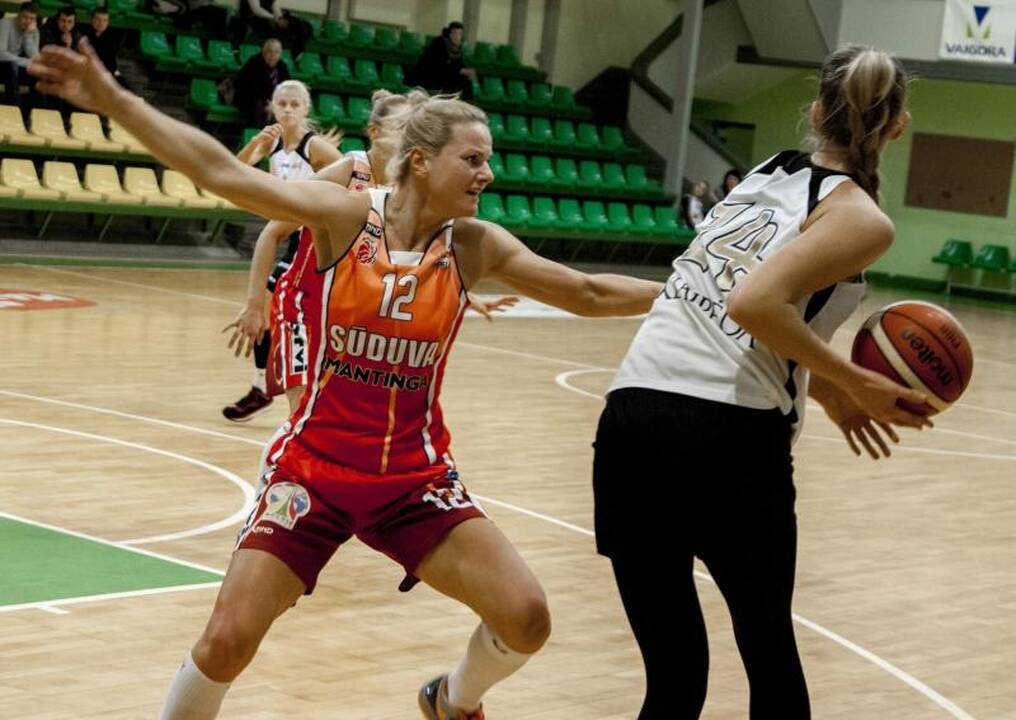 "Sūduvos" krepšininkės Klaipėdoje susitvarkė su "Fortūna"