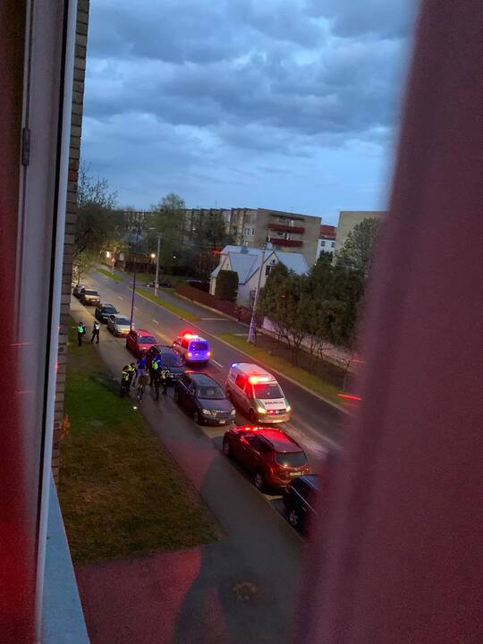 Incidentas Partizanų gatvėje: policijai nepaklusęs 19-metis prisidarė teisinių problemų 