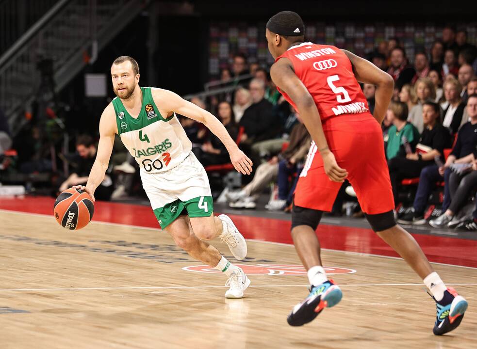 Eurolyga: Miuncheno „Bayern“ – Kauno „Žalgiris“ 80:83