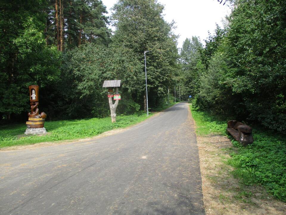 Permainos Kleboniškio parke