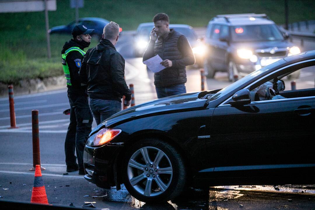 Automobilių avarija T. Masiulio gatvėje
