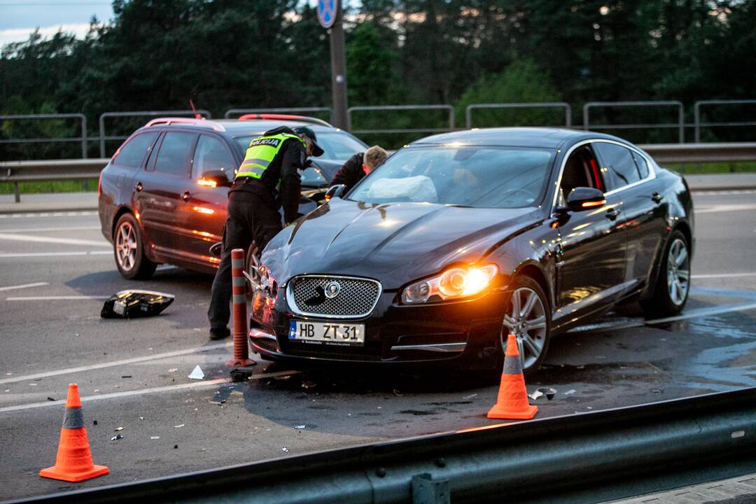 Automobilių avarija T. Masiulio gatvėje
