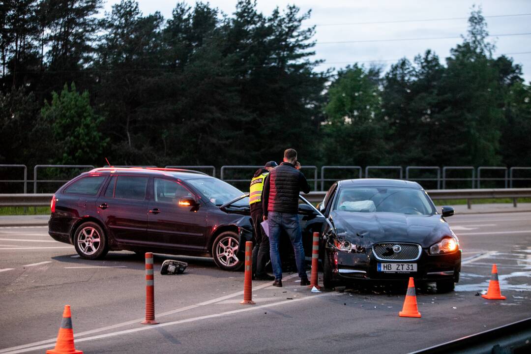 Automobilių avarija T. Masiulio gatvėje