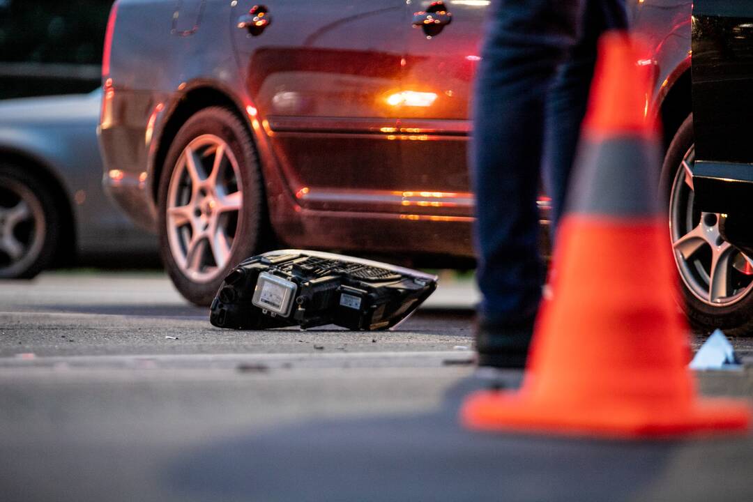 Automobilių avarija T. Masiulio gatvėje