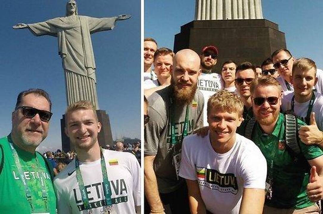 Arvydas Sabonis ir Domantas Sabonis