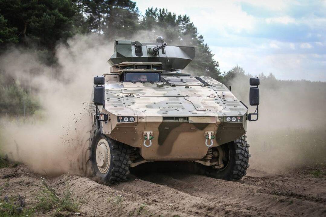 Iš Vokietijos į Lietuvą išlydėta likusi NATO bataliono karinė technika
