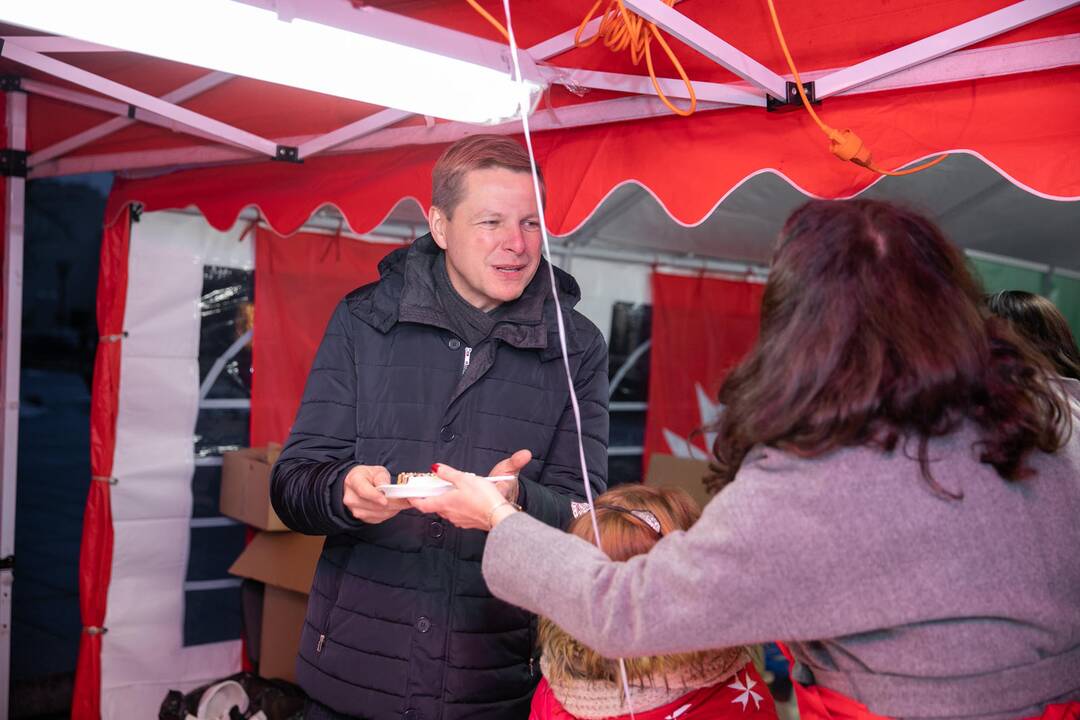 „Maltiečių sriubos“ akcija Vilniuje