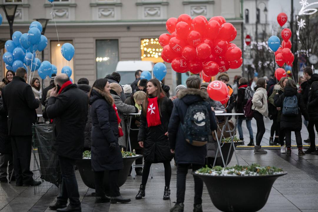 „Maltiečių sriubos“ akcija Vilniuje