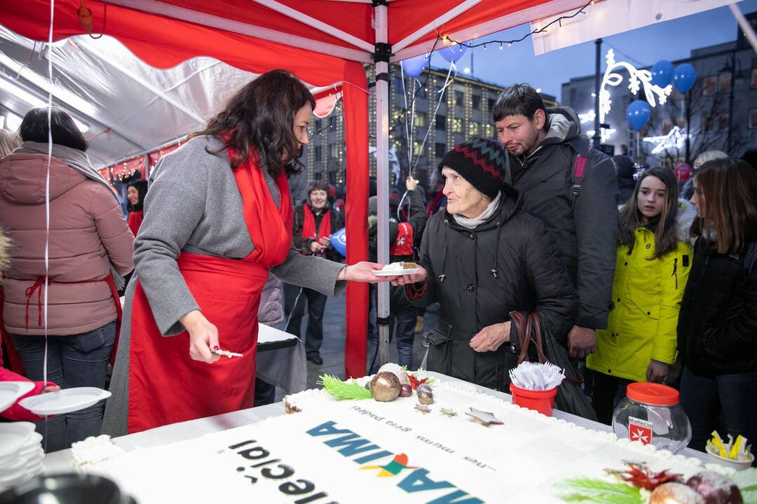 „Maltiečių sriubos“ akcija Vilniuje