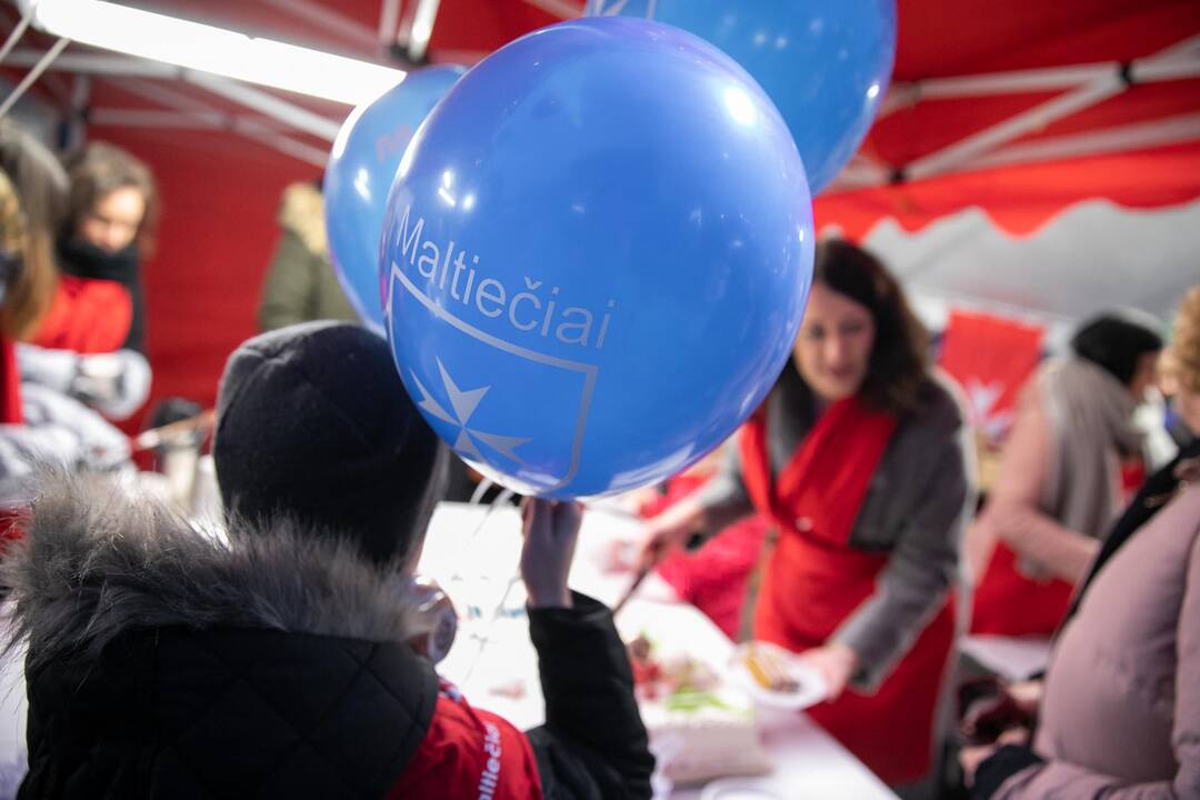 „Maltiečių sriubos“ akcija Vilniuje