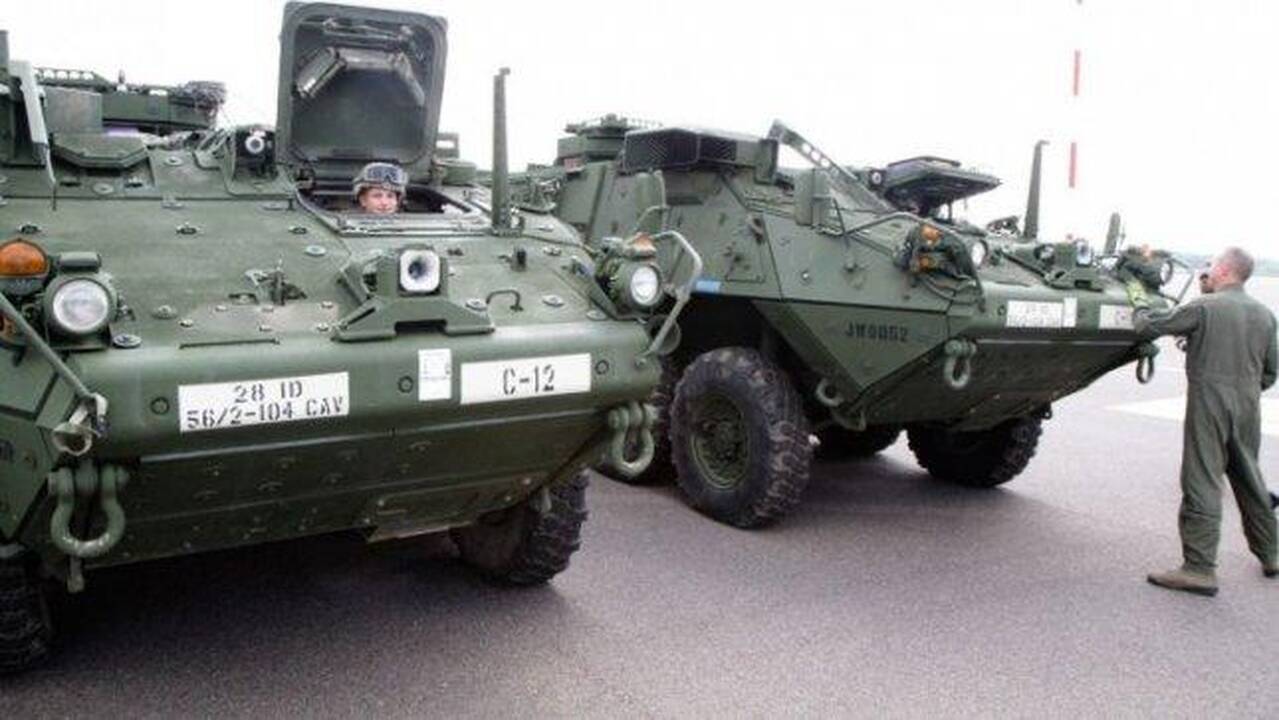 Rukloje pademonstravo NATO karinę techniką