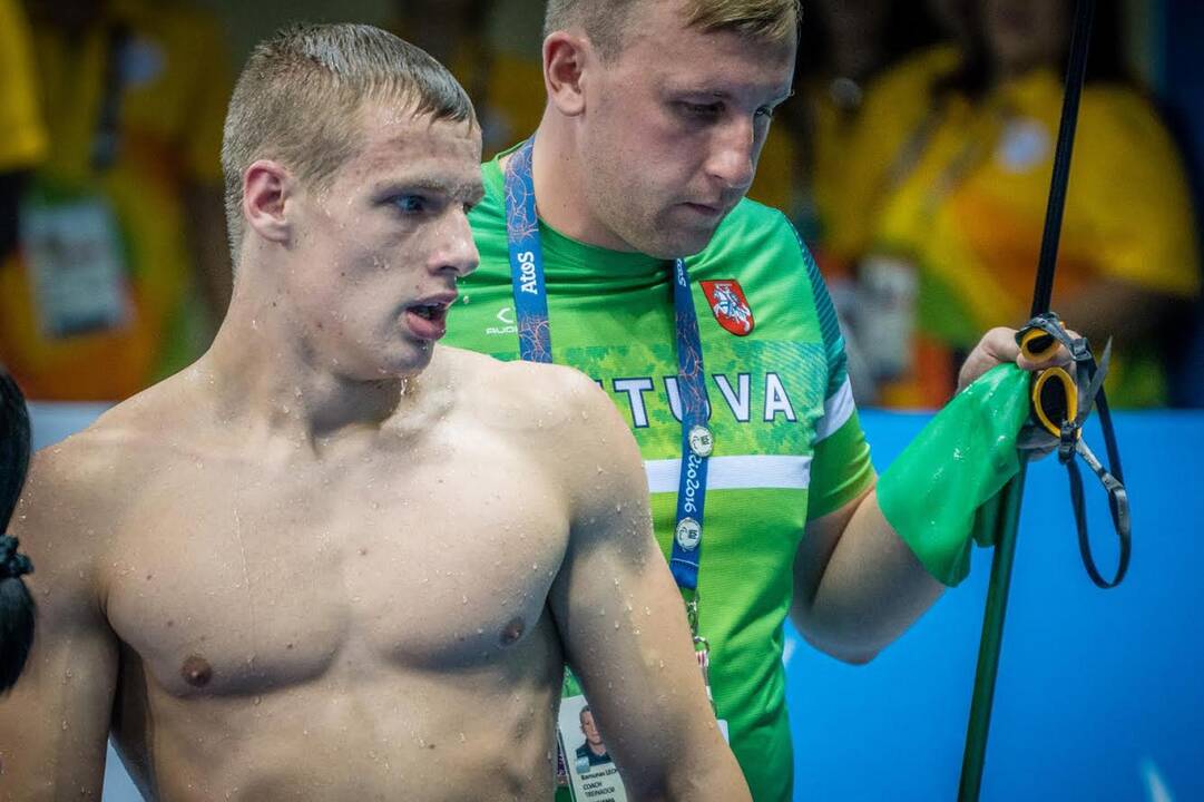 Plaukikas E. Matakas Europos neįgaliųjų čempionate – ketvirtas