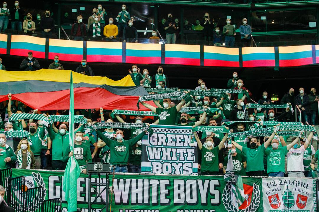 Eurolyga: Kauno „Žalgiris“  – Tel Avivo „Maccabi“ 78:94