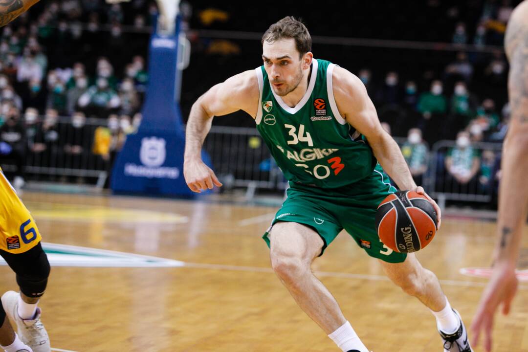 Eurolyga: Kauno „Žalgiris“  – Tel Avivo „Maccabi“ 78:94
