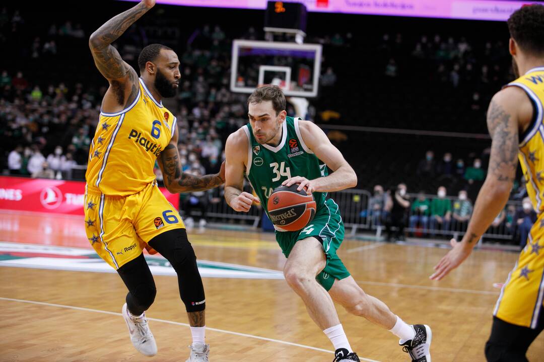 Eurolyga: Kauno „Žalgiris“  – Tel Avivo „Maccabi“ 78:94