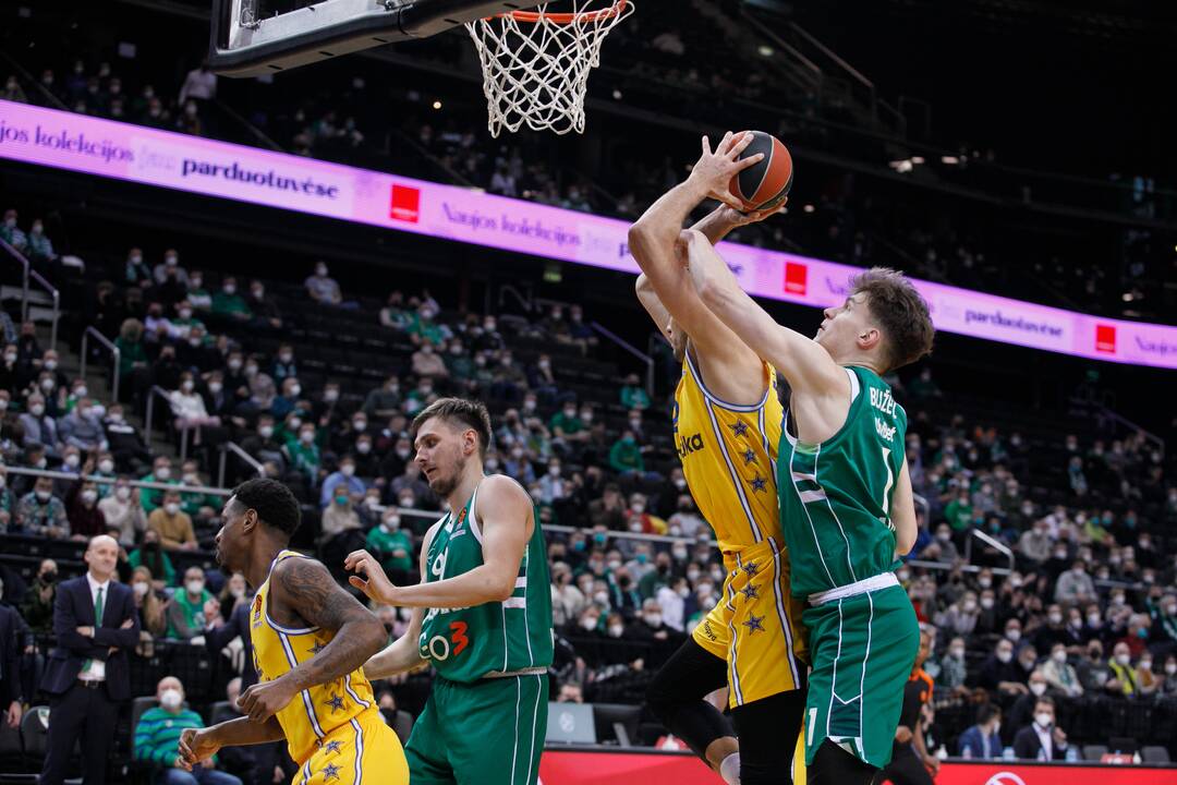 Eurolyga: Kauno „Žalgiris“  – Tel Avivo „Maccabi“ 78:94