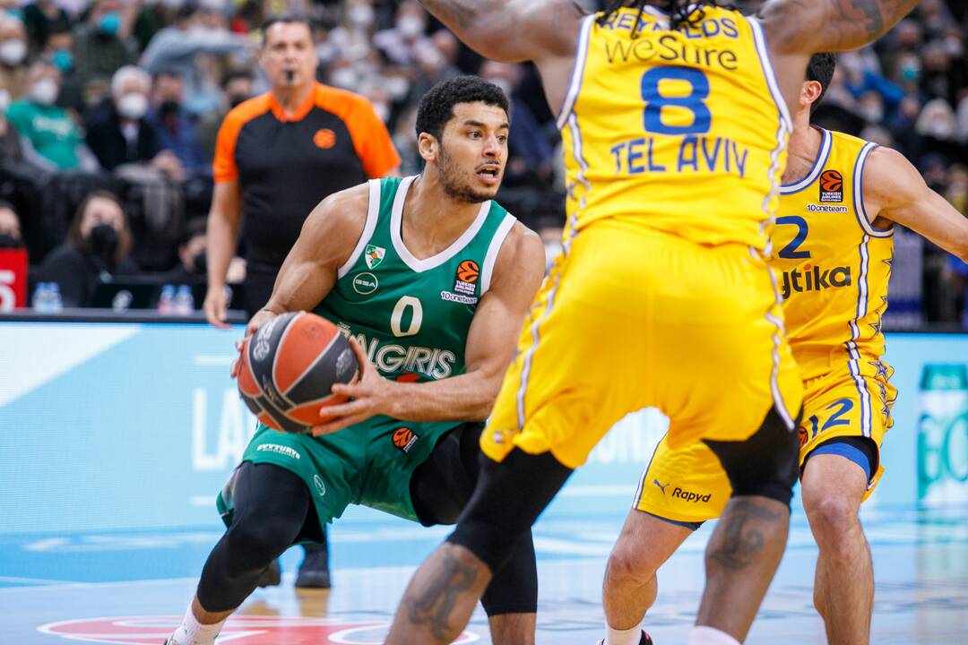 Eurolyga: Kauno „Žalgiris“  – Tel Avivo „Maccabi“ 78:94