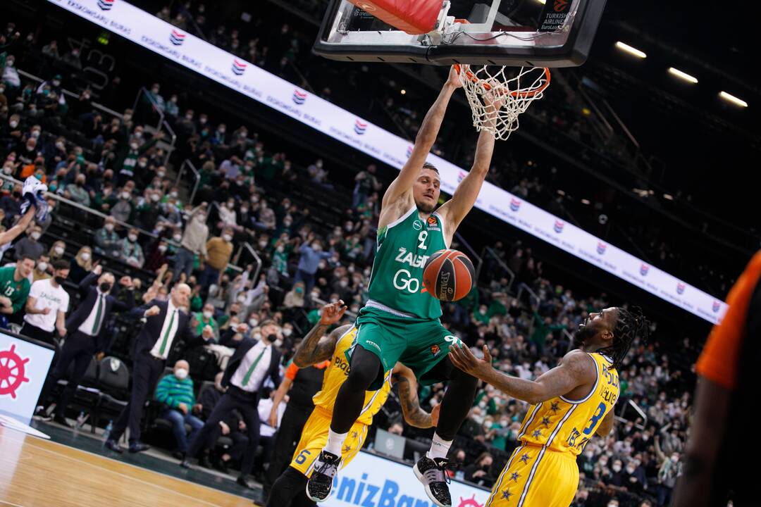 Eurolyga: Kauno „Žalgiris“  – Tel Avivo „Maccabi“ 78:94