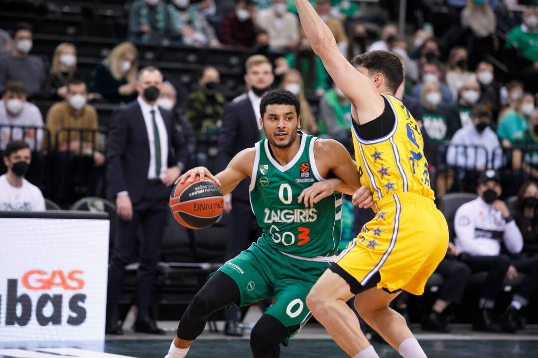Eurolyga: Kauno „Žalgiris“  – Tel Avivo „Maccabi“ 78:94