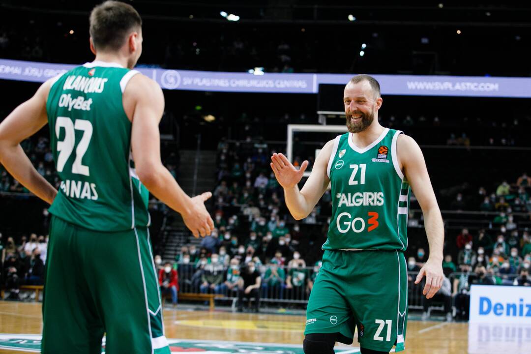 Eurolyga: Kauno „Žalgiris“  – Tel Avivo „Maccabi“ 78:94