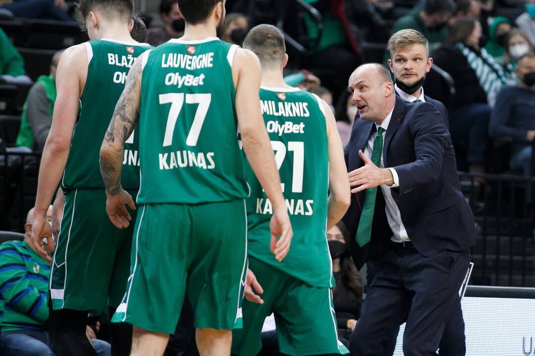 Eurolyga: Kauno „Žalgiris“  – Tel Avivo „Maccabi“ 78:94