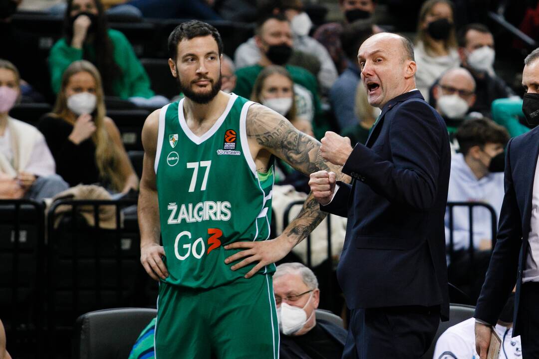 Eurolyga: Kauno „Žalgiris“  – Tel Avivo „Maccabi“ 78:94