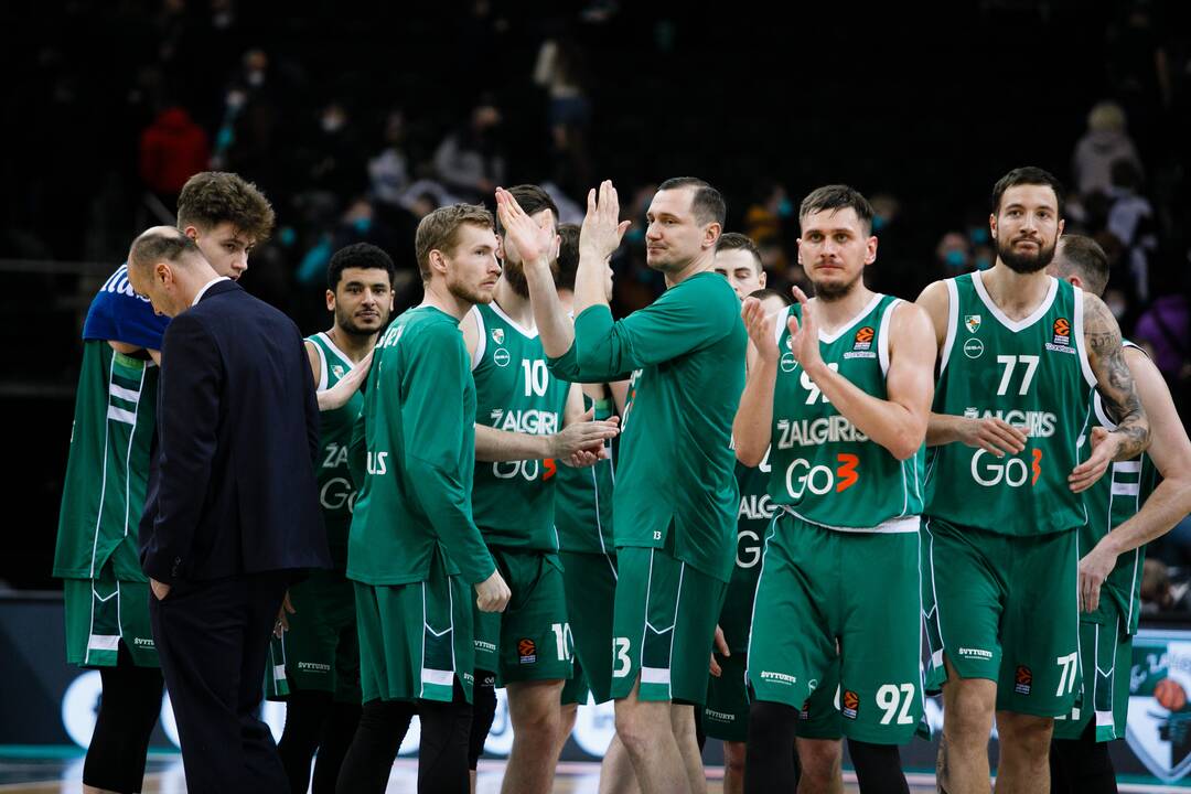 Eurolyga: Kauno „Žalgiris“  – Tel Avivo „Maccabi“ 78:94