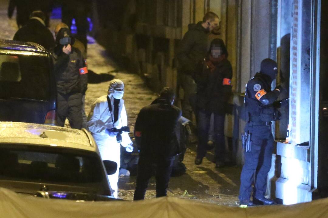 Belgijos policijos antiteroristinė operacija