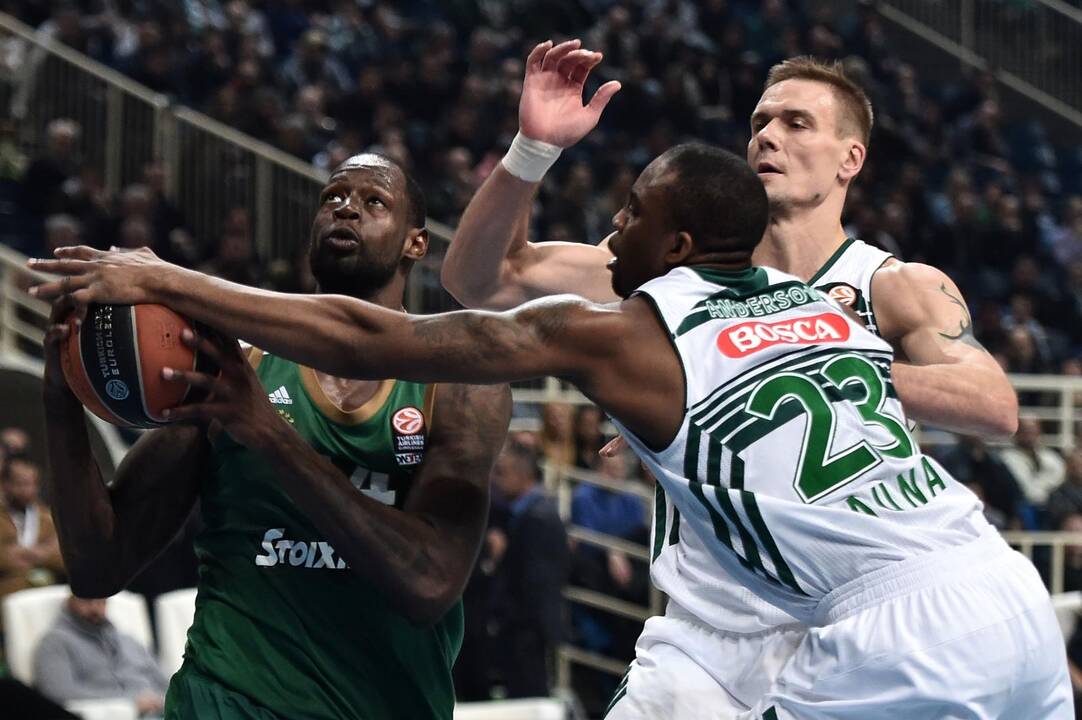 Eurolyga: "Panathinaikos" - "Žalgiris"