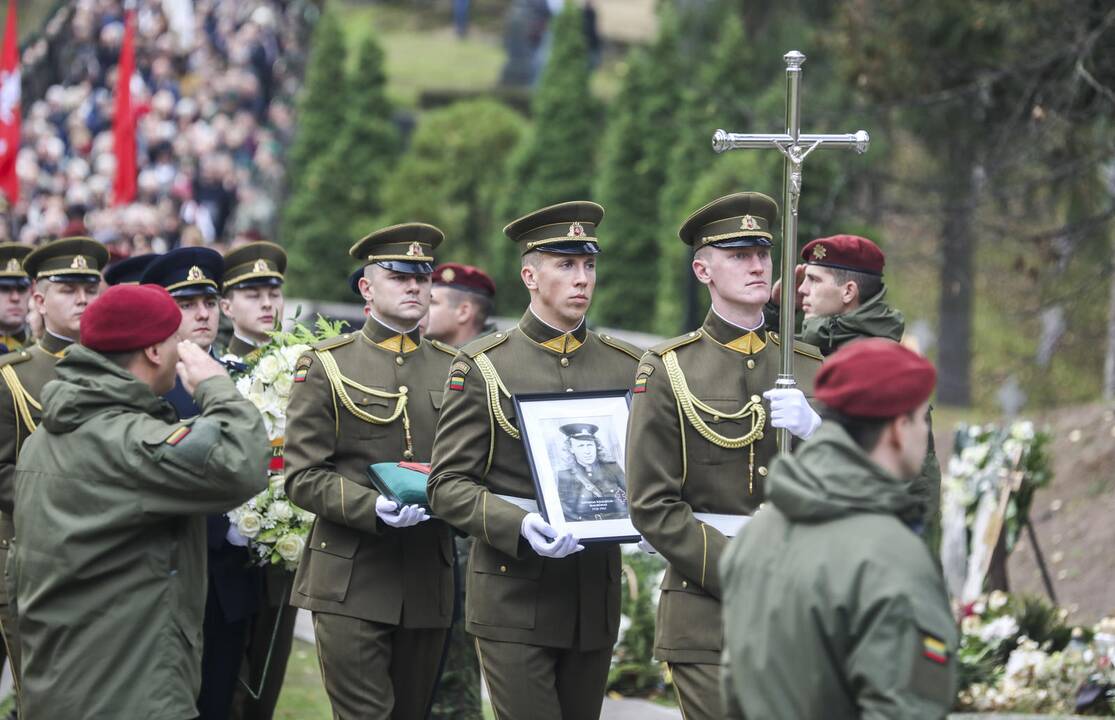 Antakalnio kapinėse palaidotas partizanas A. Kraujelis–Siaubūnas