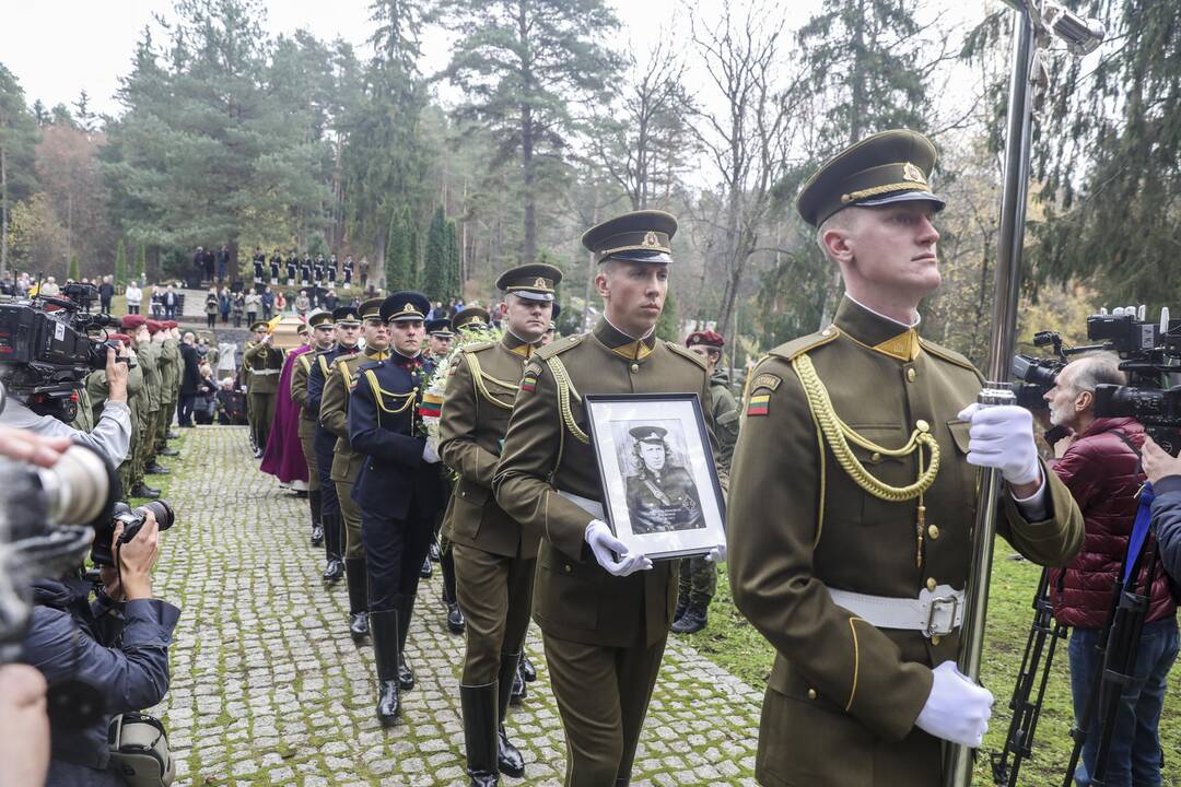 Antakalnio kapinėse palaidotas partizanas A. Kraujelis–Siaubūnas