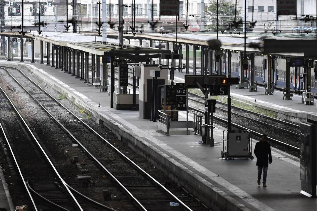Streikų chaosas Prancūzijoje – ir per Kalėdas