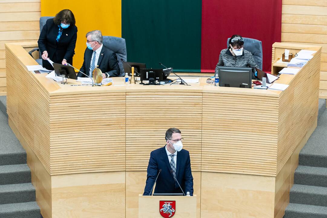 Nenumatytas Seimo posėdis