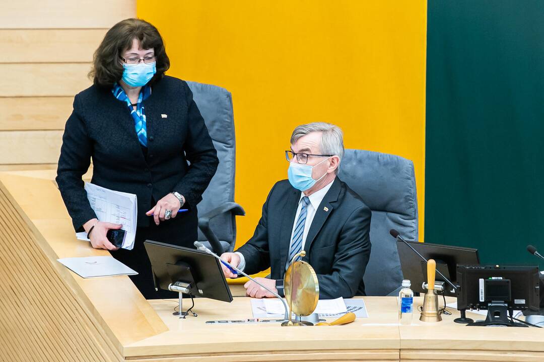 Nenumatytas Seimo posėdis