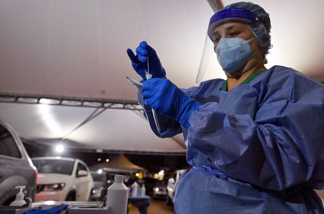 Brazilijoje – naujas per parą nustatytų COVID-19 atvejų rekordas