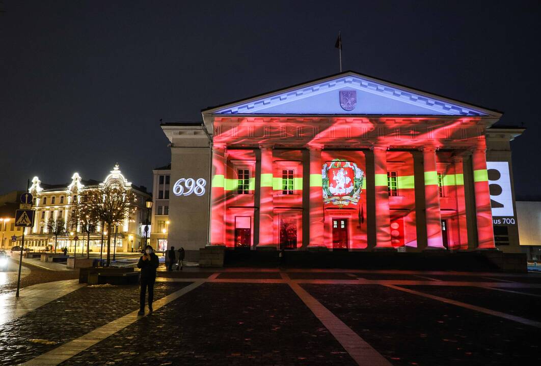 Vilnius švenčia 698-ąjį gimtadienį