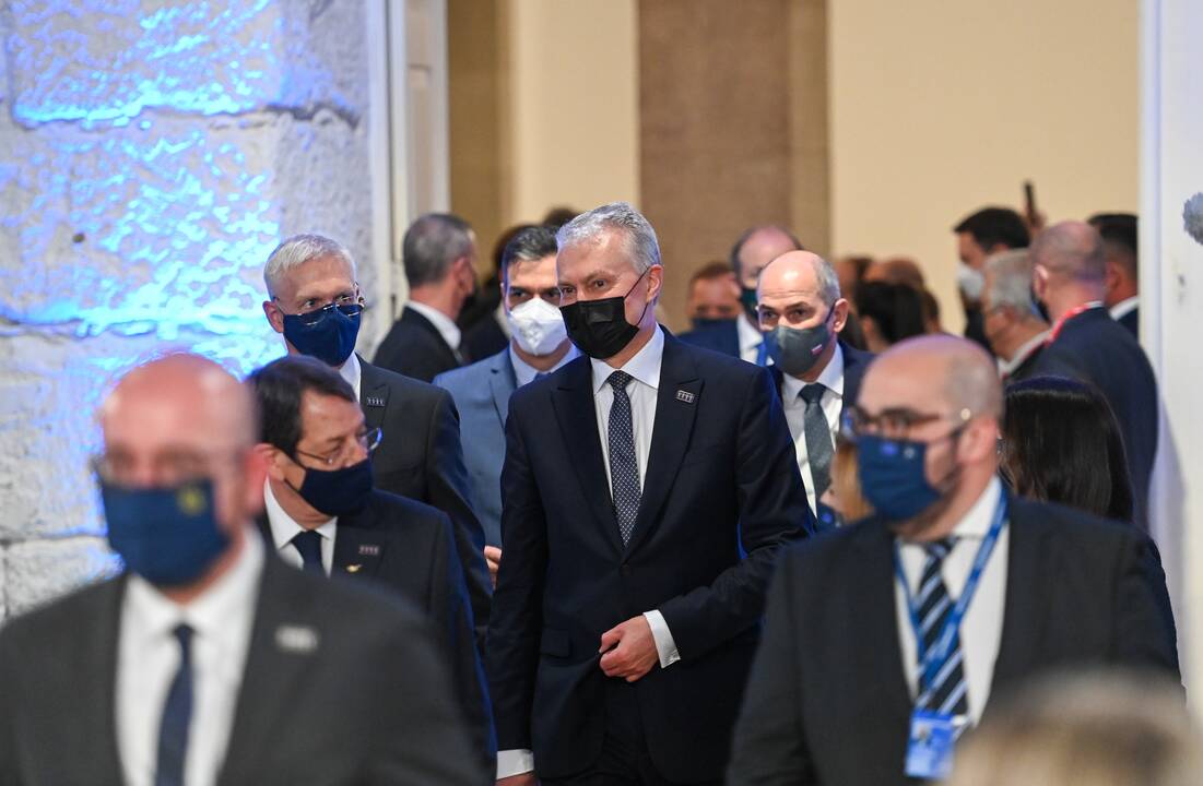 G. Nausėda ES viršūnių susitikime