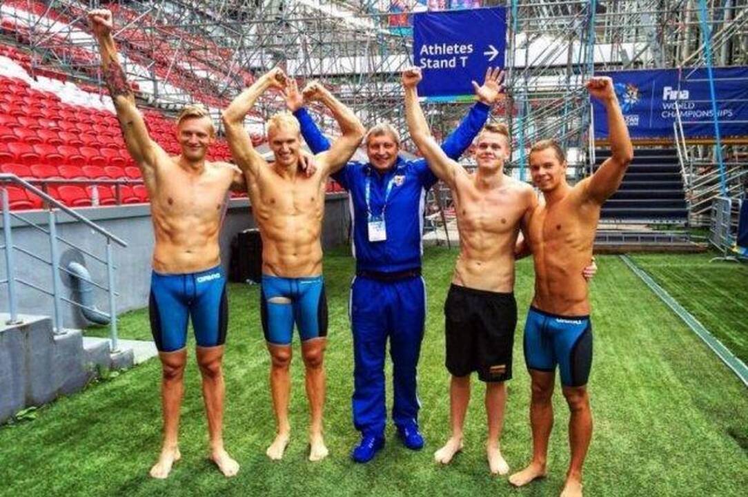 Europos čempionatą Lietuvos plaukikų kvartetas baigė šalies rekordu