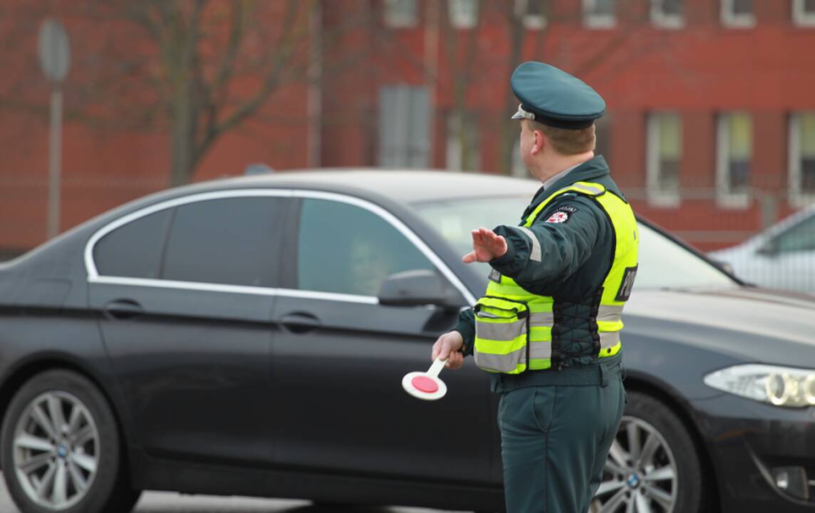 Policija tikrins vairuotojus