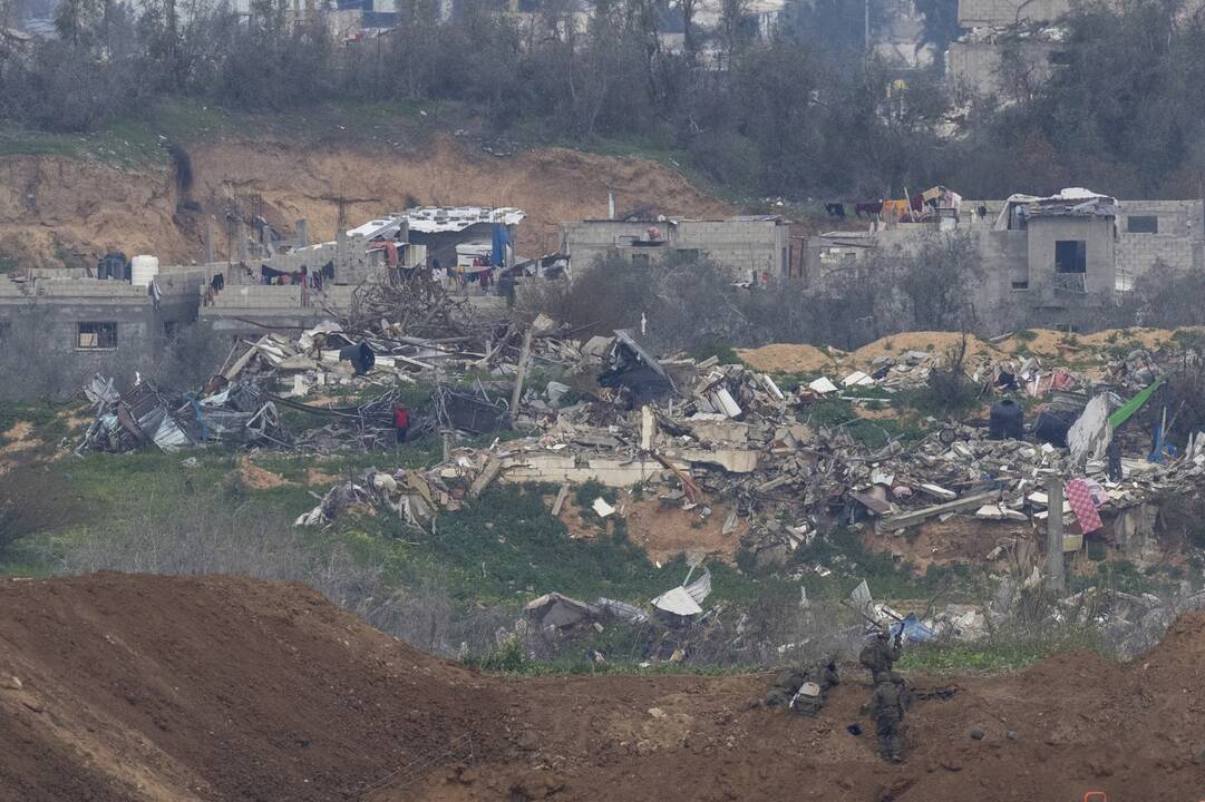 Izraelis teigia, kad iš Gazos Ruožo paleista raketa nukrito į palestiniečių teritoriją