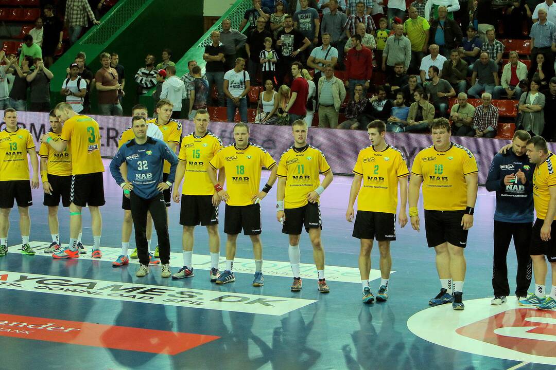 Lemiamą Europos rankinio čempionato atrankos mačą lietuviai pralaimėjo baltarusiams