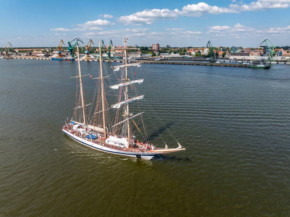 Klaipėdiečius džiugina istoriniai „The Tall Ships Races“ burlaiviai