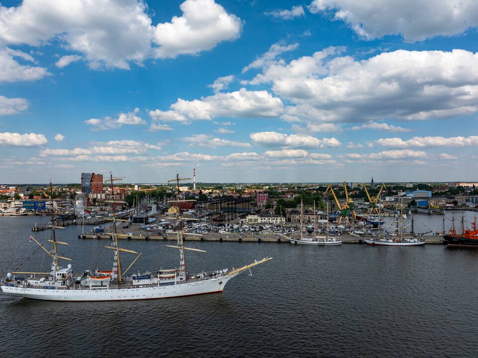 Klaipėdiečius džiugina istoriniai „The Tall Ships Races“ burlaiviai