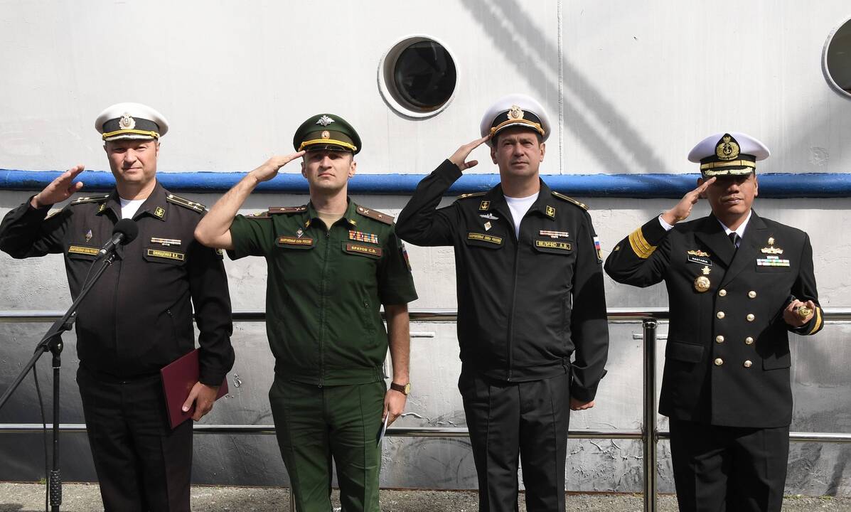 Indonezija ir Rusija surengs pirmąsias bendras karinio jūrų laivyno pratybas