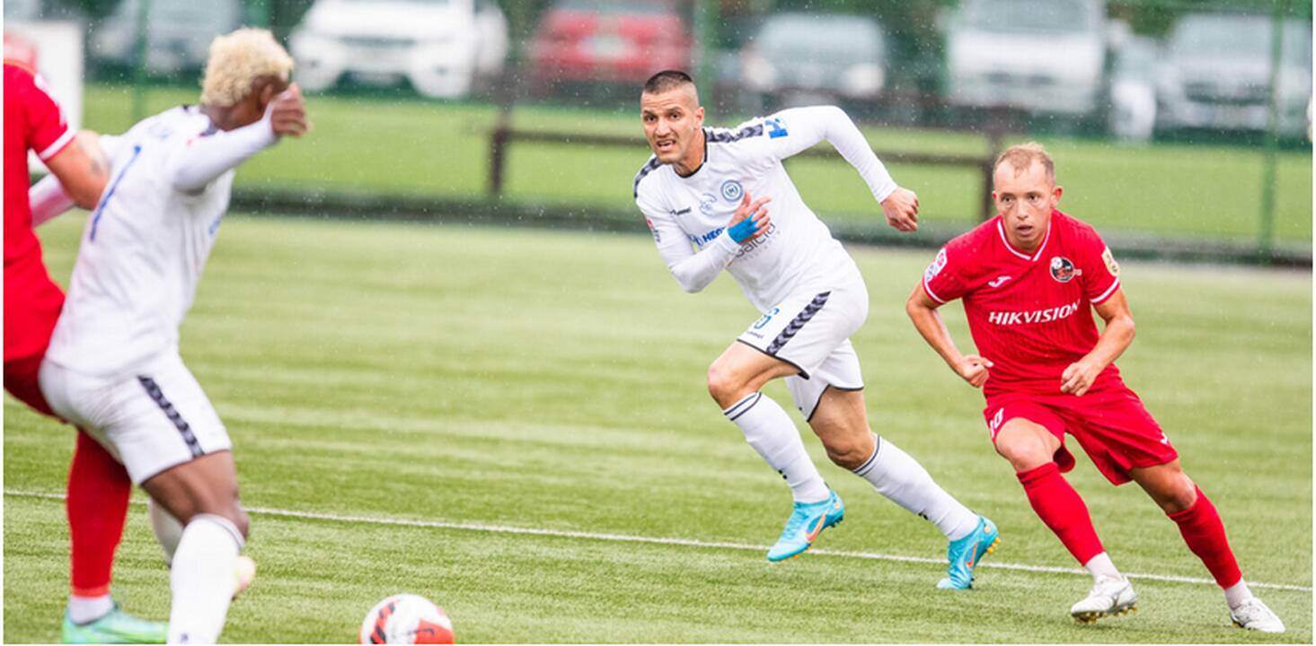„Sūduvos“ futbolininkai namuose patiesė „Hegelmann“