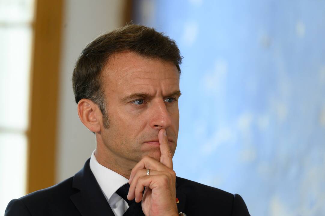  Emmanuelis Macronas