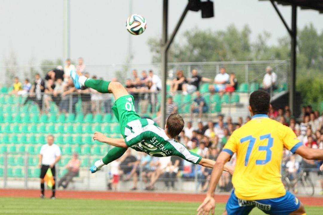 "Žalgirio" futbolininkai dvikovą su Kipro čempionais baigė lygiosiomis