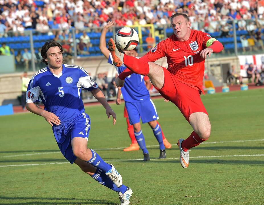 Anglai užsitikrino vietą Europos futbolo čempionate