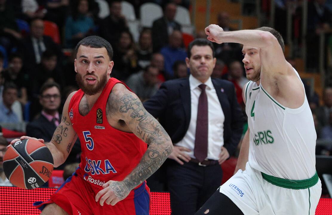 Eurolyga: CSKA – „Žalgiris“ 85:82
